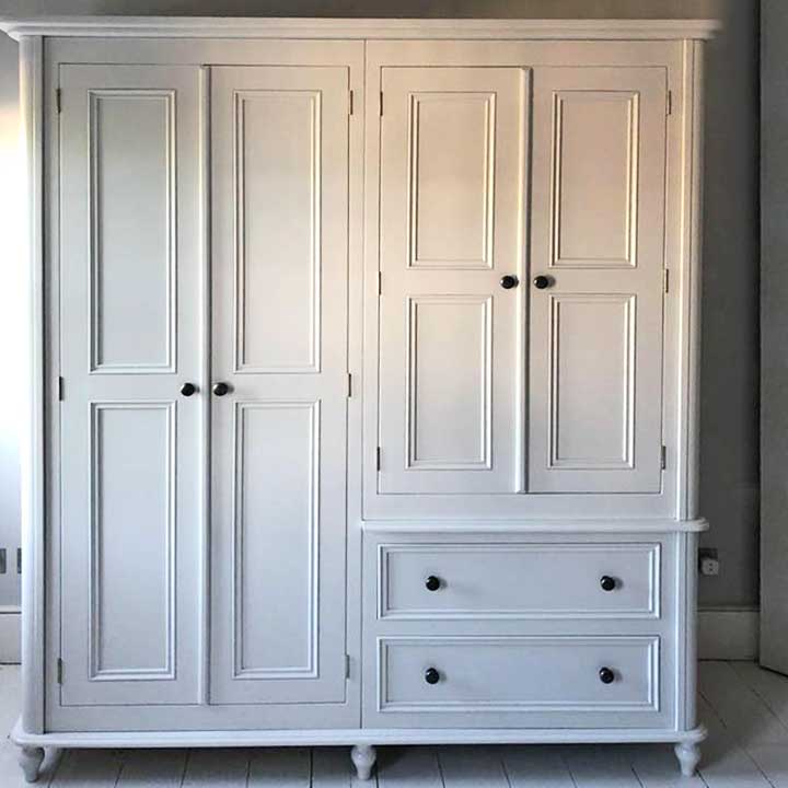 solid wood wardrobes made to measure