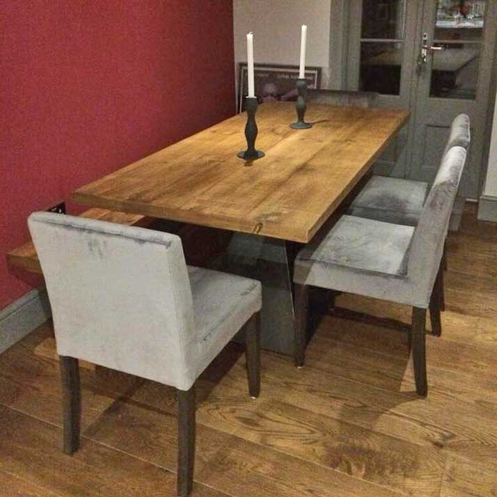 solid wood dining tables